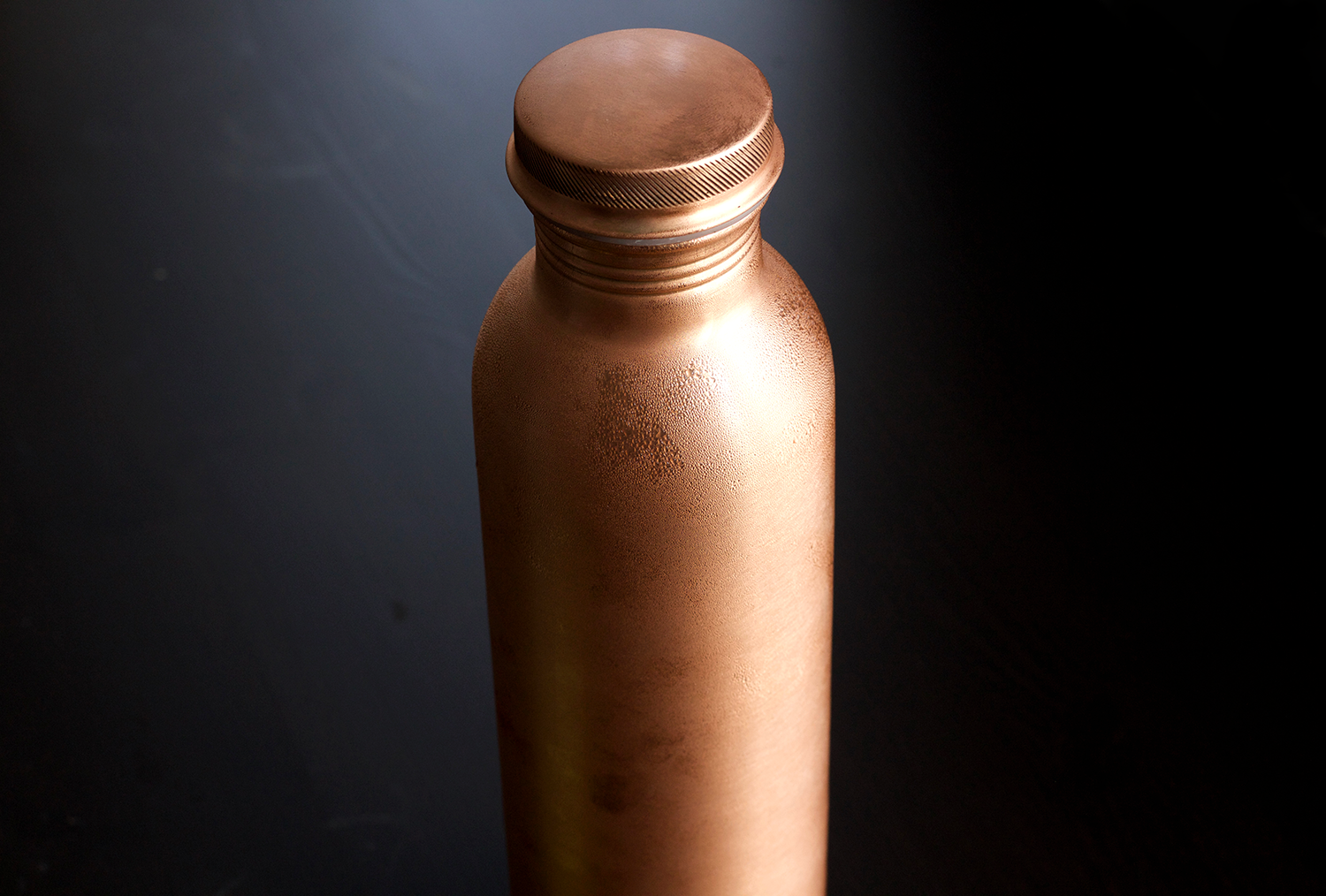 Kosdeg Copper Water Bottle - 34 Oz Extra Large - A Hammered